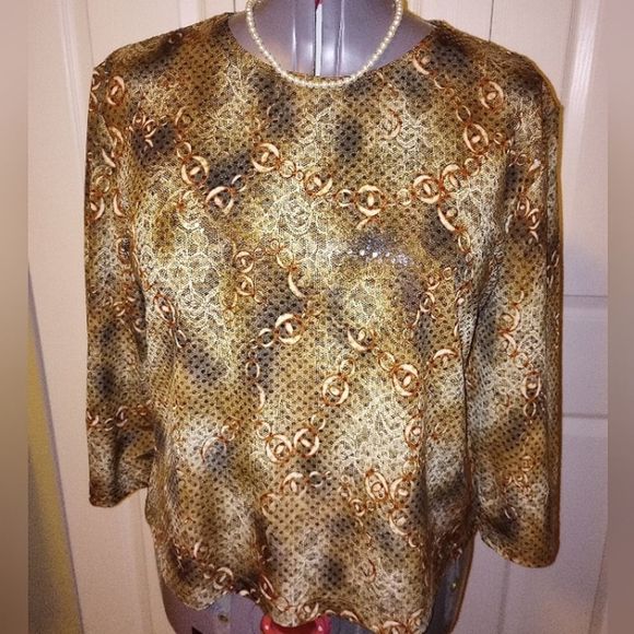 Chico's Tops - CHICO'S STUNNING BLOUSE NWT perfect Parties